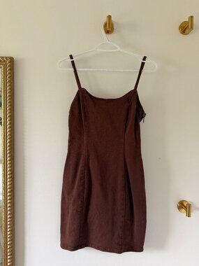 Chocolate brown dress